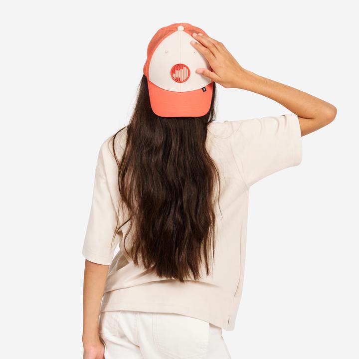 Produktbild Tribord Segelcap Kinder - Sailing 500 beige/rot (52, 53, 54, 55)