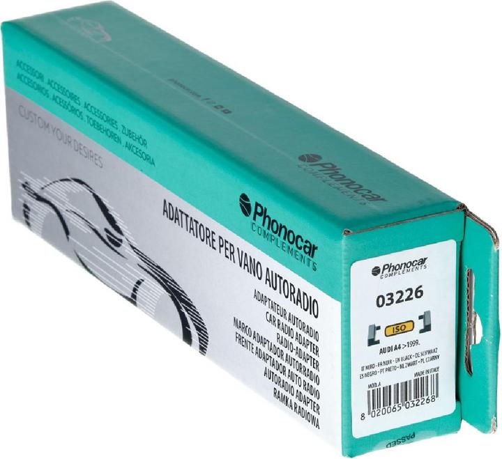 Image du produit Phonocar cadre radio noir