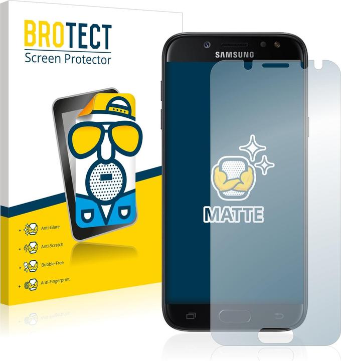 Actual product image BROTECT Anti-glare screen protector matt (2 Piece, Samsung Galaxy J5 Pro (2017))