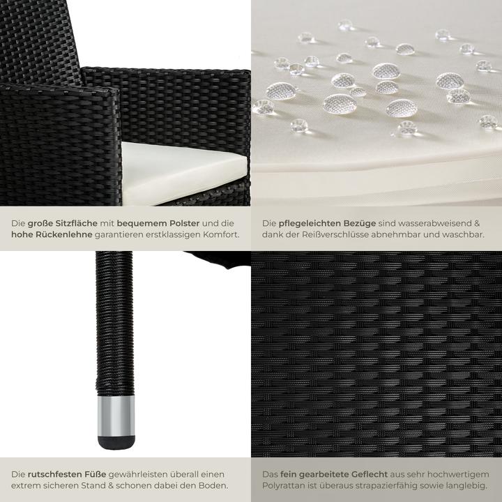 Produktbild tectake Rattansessel