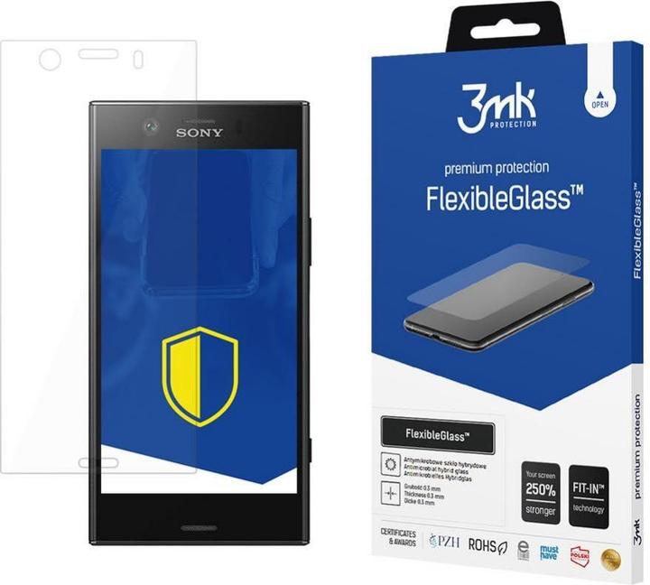 Produktbild 3MK Sony Xperia XZ1 Compact - FlexibleGlass? (1 Stück, Sony Xperia XZ1 Compact)