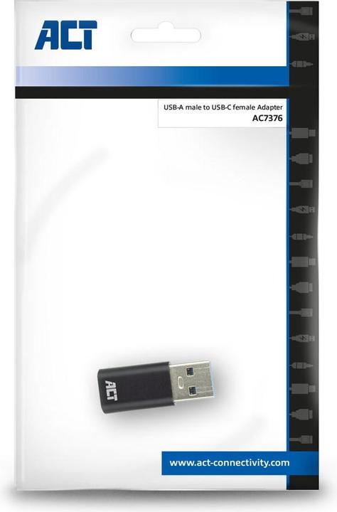 Immagine prodotto USB-A male to USB-C female adapter (USB-A)