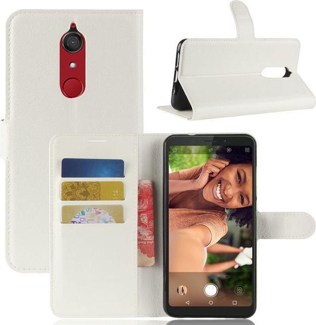 Produktbild MU Classic Leder Hülle mit Litchitextur (Wiko View XL)