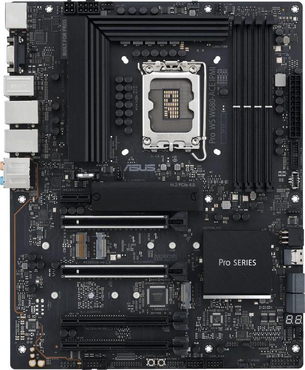 Actual product image ASUS MB PRO WS W680-ACE IPMI (LGA 1700, Intel W680, ATX)