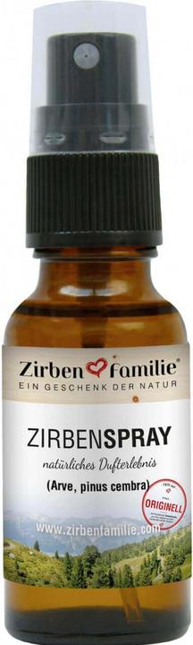Actual product image ZirbenFamilie Swiss Pine Spray 20ml