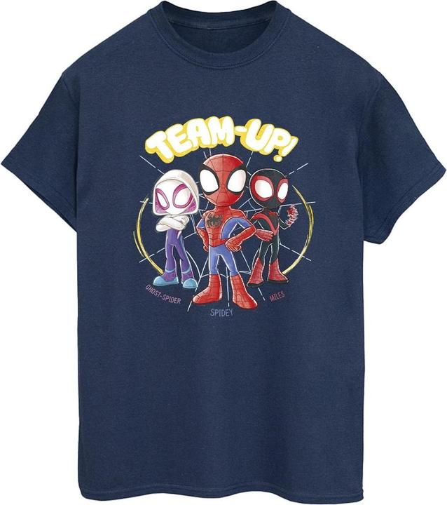 Immagine prodotto Spidey And His Amazing Friends Sketch Maglietta Ampia Donna (XL)