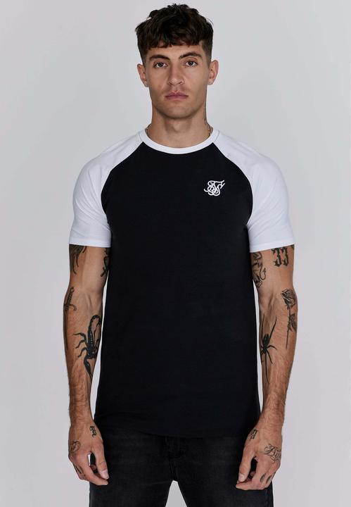 Siksilk T-Shirt Raglan T-Shirt (L)