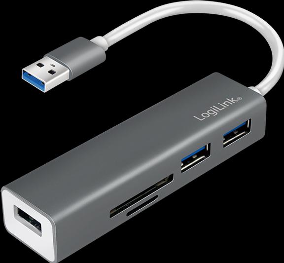 Image du produit LogiLink UA0306 (USB-C, 3 Ports)