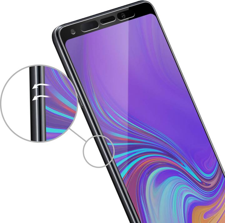 Actual product image Avizar Edge to Edge screen protector, display foil (1 Piece, Samsung Galaxy A9 (2018))