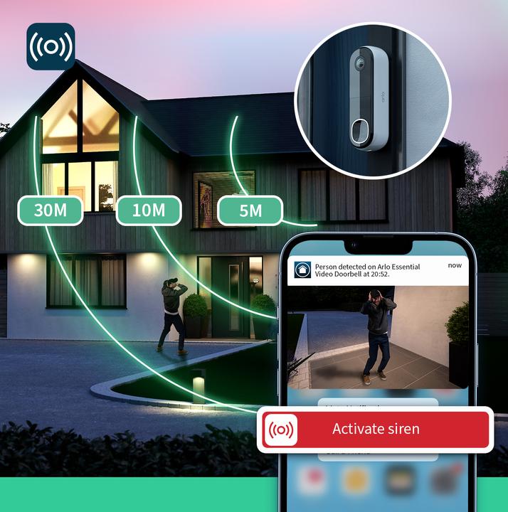 Actual product image Arlo Video Doorbell (Wi-Fi)