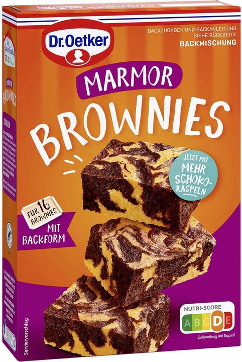 Actual product image Dr. Oetker Marble Brownies (456 g)