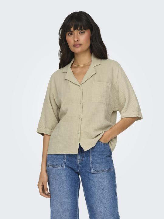 Image du produit Only Coupe normale Col boutonné Chemise (S)