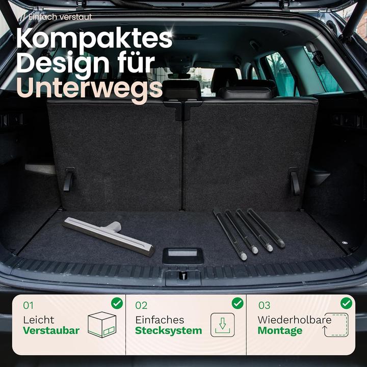 Produktbild Novaliv 5X Wasserabzieher Boden Dusche Auto mit Teleskop Kunststoff 43cm Duschabzieher Abzieher Dusc