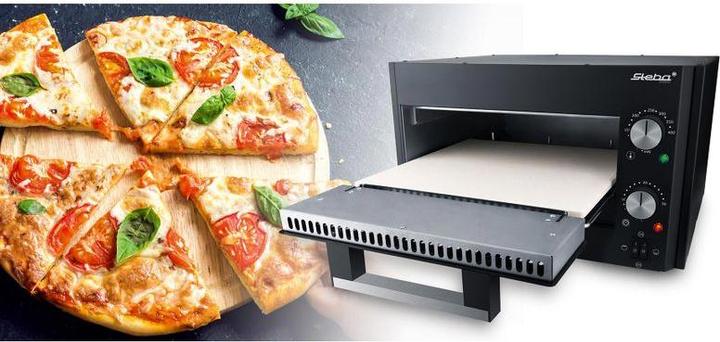 Immagine prodotto Steba Power Pizzabcker schwarz PB 1800 sw (Forno elettrico per pizza)