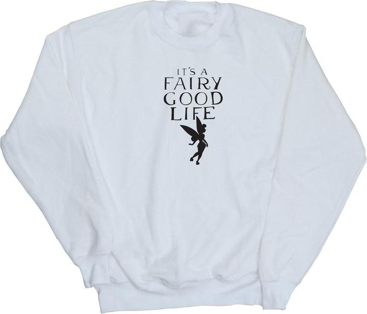 Actual product image Disney Girls Tinkerbell Fairy Good Life Sweatshirt (128)