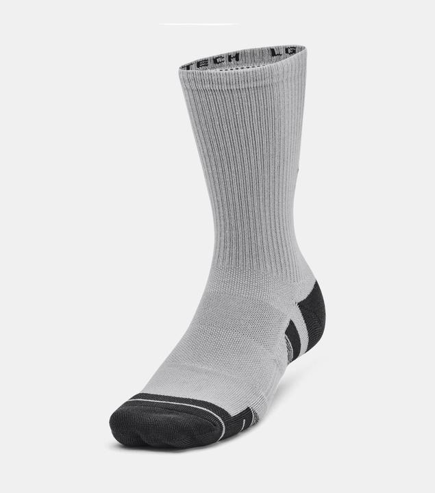 Image du produit Under Armour NOS Performance Tech 3pk Crew- Mod Gray XL (XL)
