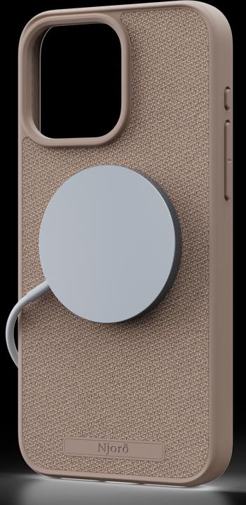 Immagine prodotto Njord Custodia MagSafe in tessuto con copertura rigida Rosa Sabbia (Apple iPhone 15 Pro Max)