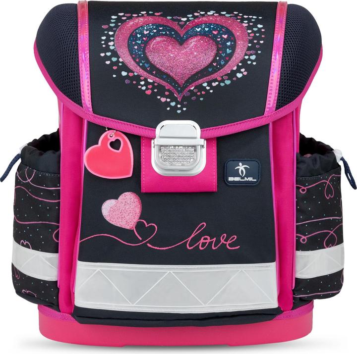 Actual product image Belmil CLASSY Schulrucksack-Set Dark y (19 l)