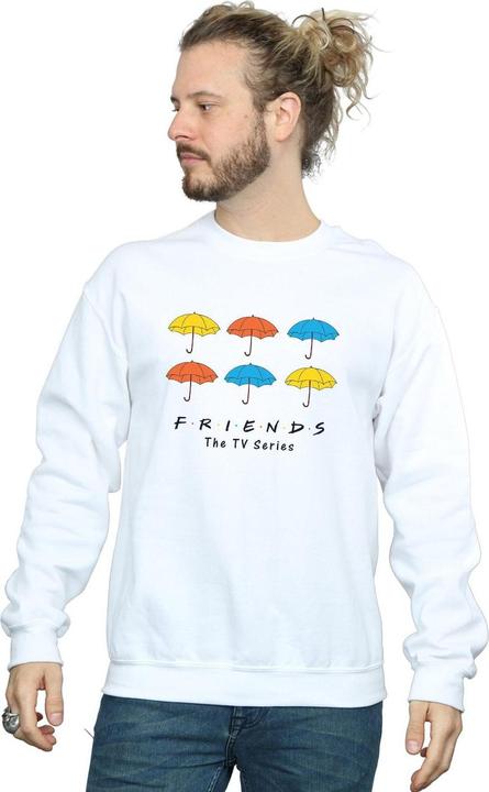 Immagine prodotto Friends Coloured Umbrellas Felpa Uomo (4XL)