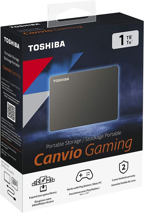 Actual product image Toshiba Canvio Gaming (1 TB)