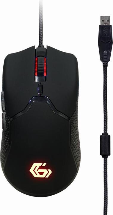 Image du produit Gembird Gaming SetinchPhantominch avec tapis de souris rétroéclairé 4en1 GGS-UMGL4-01 (US, Filaire)