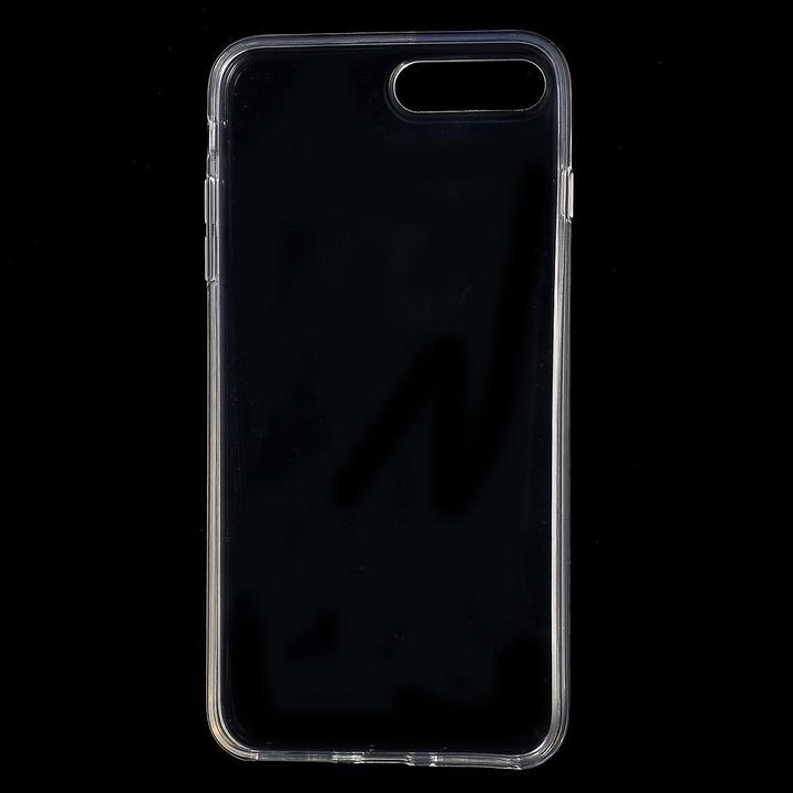 Actual product image Cover-Discount iPhone 8 Plus / 7 Plus - Rubber Silicone Case extra thin transparent (Apple iPhone 7 Plus, Apple iPhone 8 Plus)