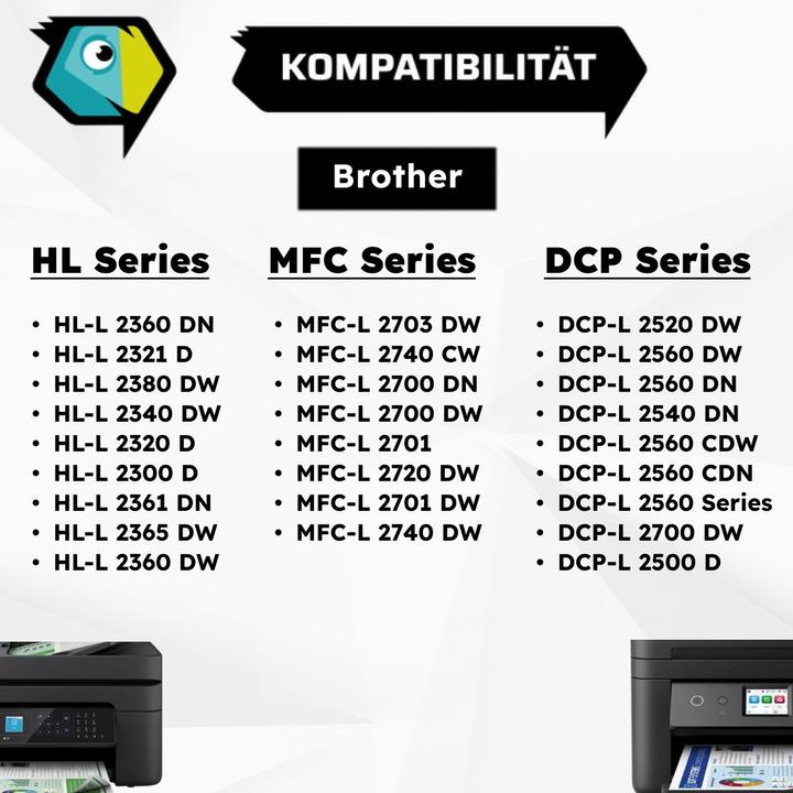 Produktbild Inkadoo Toner kompatibel zu Brother TN-2320 XXL Toner, schwarz Schwarz (BK)