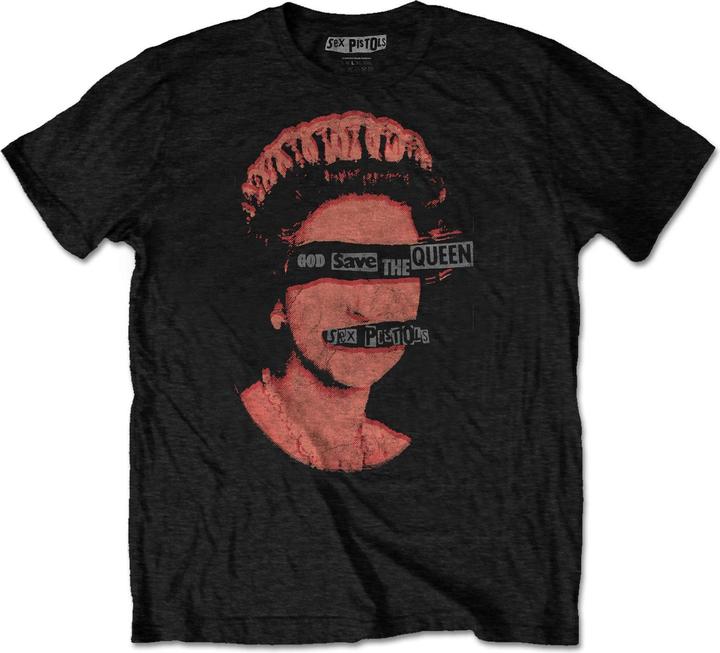 Immagine prodotto Sex Pistols God Save The Queen Maglietta Adulto Unisex (L)