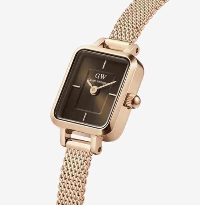 Produktbild Daniel Wellington Quadro Mini Melrose Amber Rose Gold (Analoguhr)