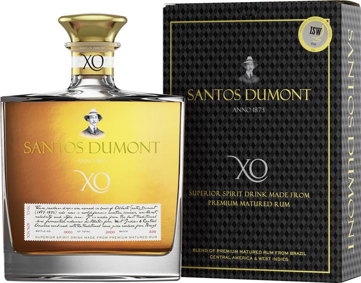 Produktbild Santos Dumont Spirits XO Rum (1 x 70 cl)