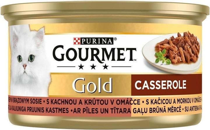 Image du produit Gourmet Casserole de canard et de dinde 85g (Senior, Adulte, 1 pcs, 85 g)