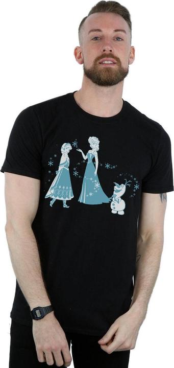 Immagine prodotto Disney Frozen Magic Snowflakes Maglietta Uomo (XL)
