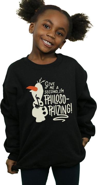 Produktbild Disney Frozen 2 Olaf Philosophizing Sweatshirt Mädchen (140, 146)