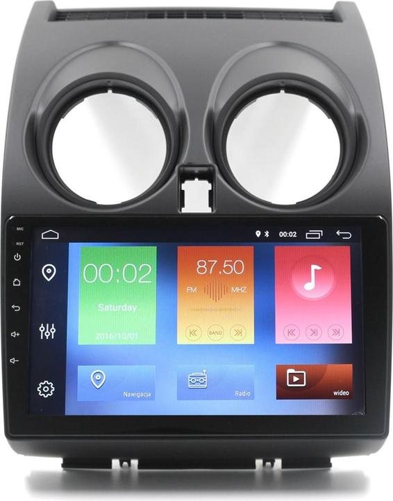 Actual product image No Name RADIO GPS NAVIGATION NISSAN QASHQAI 2006-13 ANDROID