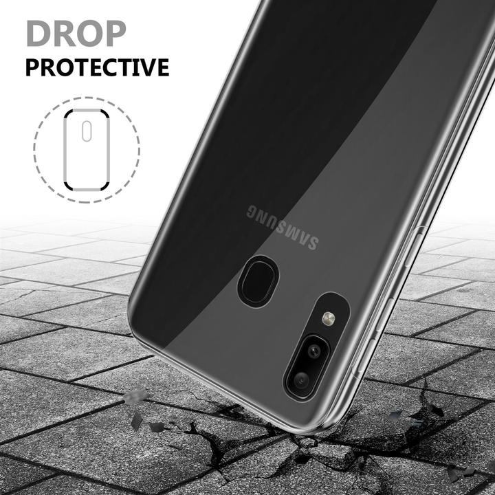 Productafbeelding Cadorabo TPU 360 graden hoesje (Samsung Galaxy A20, TCL A30, Samsung Galaxy M10)