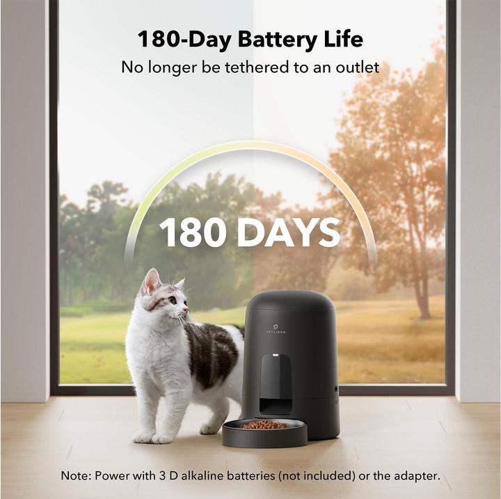 Actual product image Petlibro Automatic cat food (2 l)