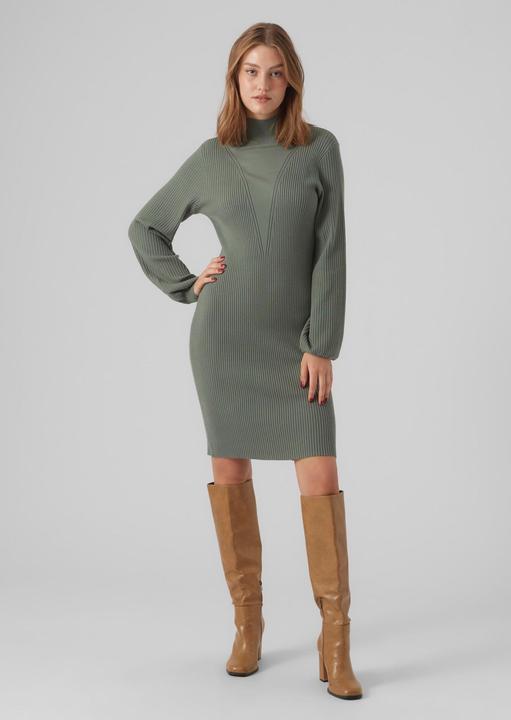 Produktbild Vero Moda VMRAINA LS HIGHNECK ABOVE KNEE DRESS GA Strickkleid (XL)