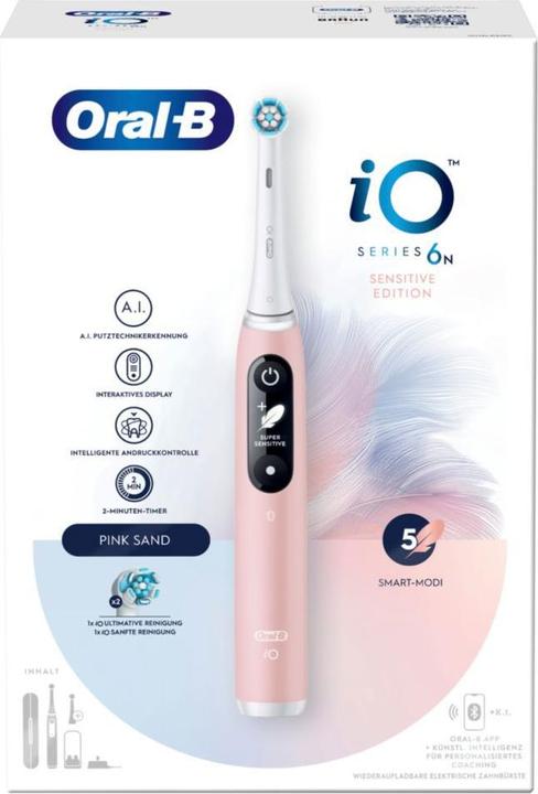 Immagine prodotto Oral-B iO 6 + Sensitive (Spazzolino oscillante)
