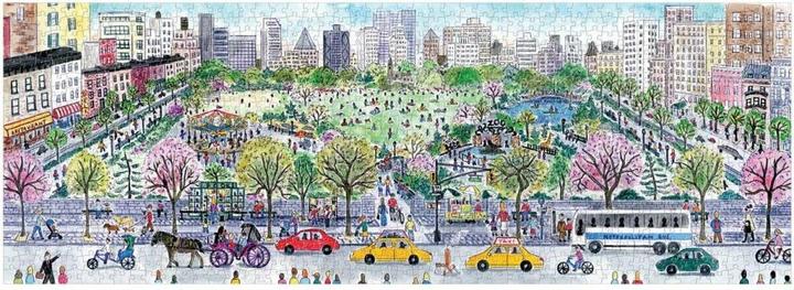 Actual product image Abrams & Chronicle Michael Storrings Cityscape 1000 Piece Panoramic Puzzle (1000 pieces)