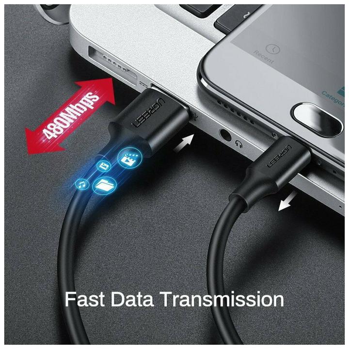 Produktbild Ugreen MicroUSB Lade und USB (1 m, USB 2.0)