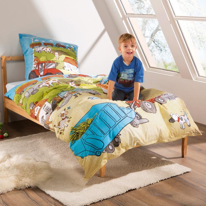 Image du produit Erwin Müller Parure de lit "Ferme" pour enfants
