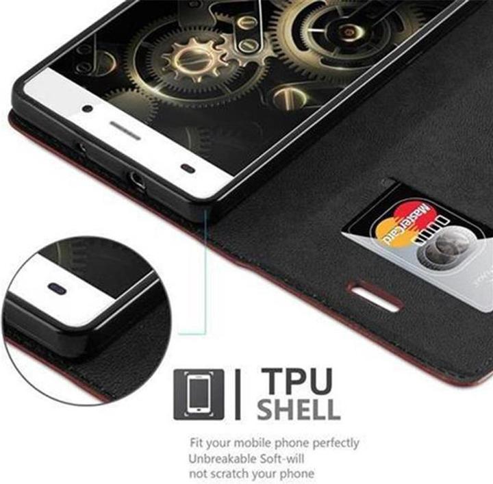 Produktbild Cadorabo Book Invisible Magnet Cover (Huawei P8 Lite)