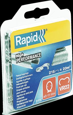 Produktbild Rapid VR22 Ringklammern galvanisiert 215 Stück