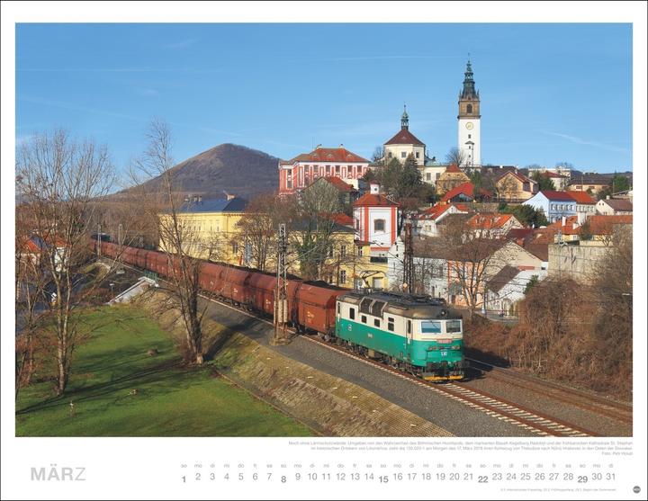 Produktbild Heye Eisenbahn-Romantik Posterkalender 2026 (44 x 34 cm, Harter Einband, Deutsch)