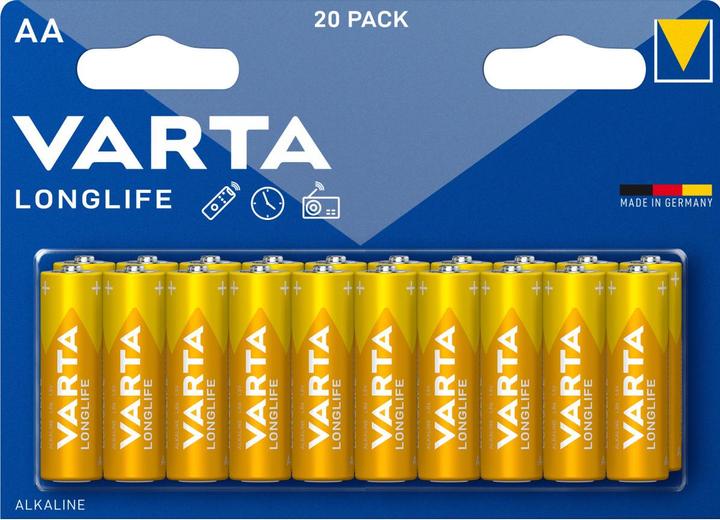 Actual product image Varta Longlife (20 pcs., AA, 2800 mAh)