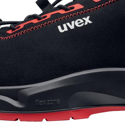 Produktbild Uvex Sports uvex 1 x-craft Stiefel S3L 68044 schwarz, rot Weite 14 Grösse 49 (S3, 49)