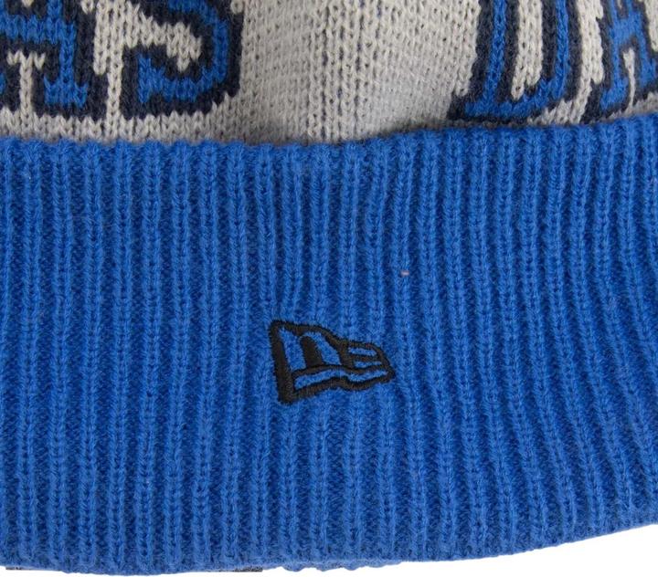 Actual product image New Era NBA Tip Off 2023 Dallas Mavericks Knitted Bobble Beanie