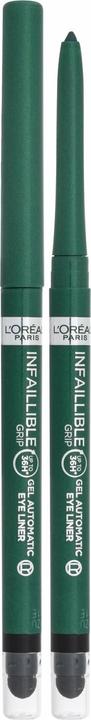 Actual product image L'Oréal Paris Infallible Grip 36H Gel Automatic Eye Liner (008 Emerald Green)