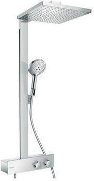 Produktbild hansgrohe HG Showerpipe Raindance E 300 1jet m ShowerTablet 350 chr 9 l/min EcoSmart