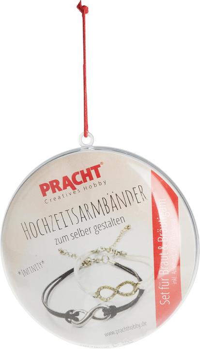 Produktbild Pracht Armbänder "Infinity" (27 cm, Metall, Polyester (PES))